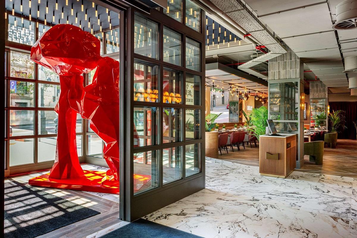 Una imagen del hotel Radisson RED de Madrid.