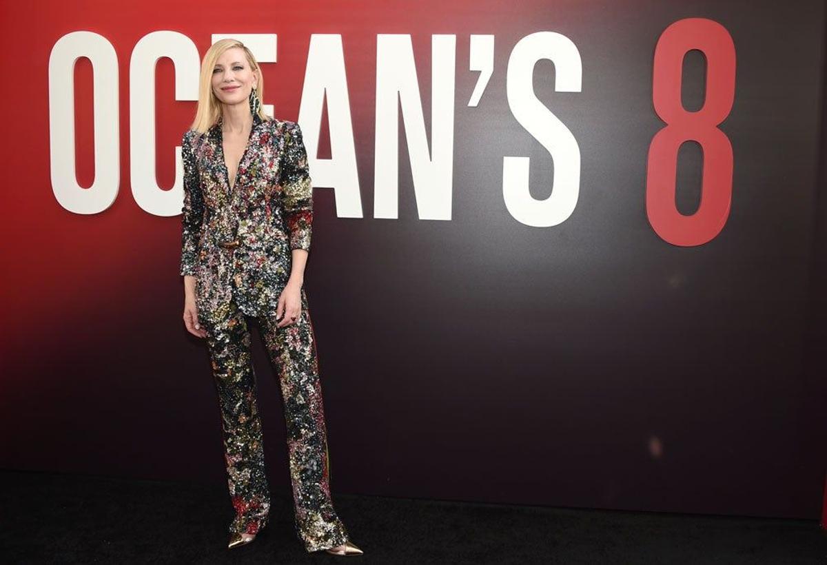 Cate Blanchett en la premiere de 'Ocean's 8'