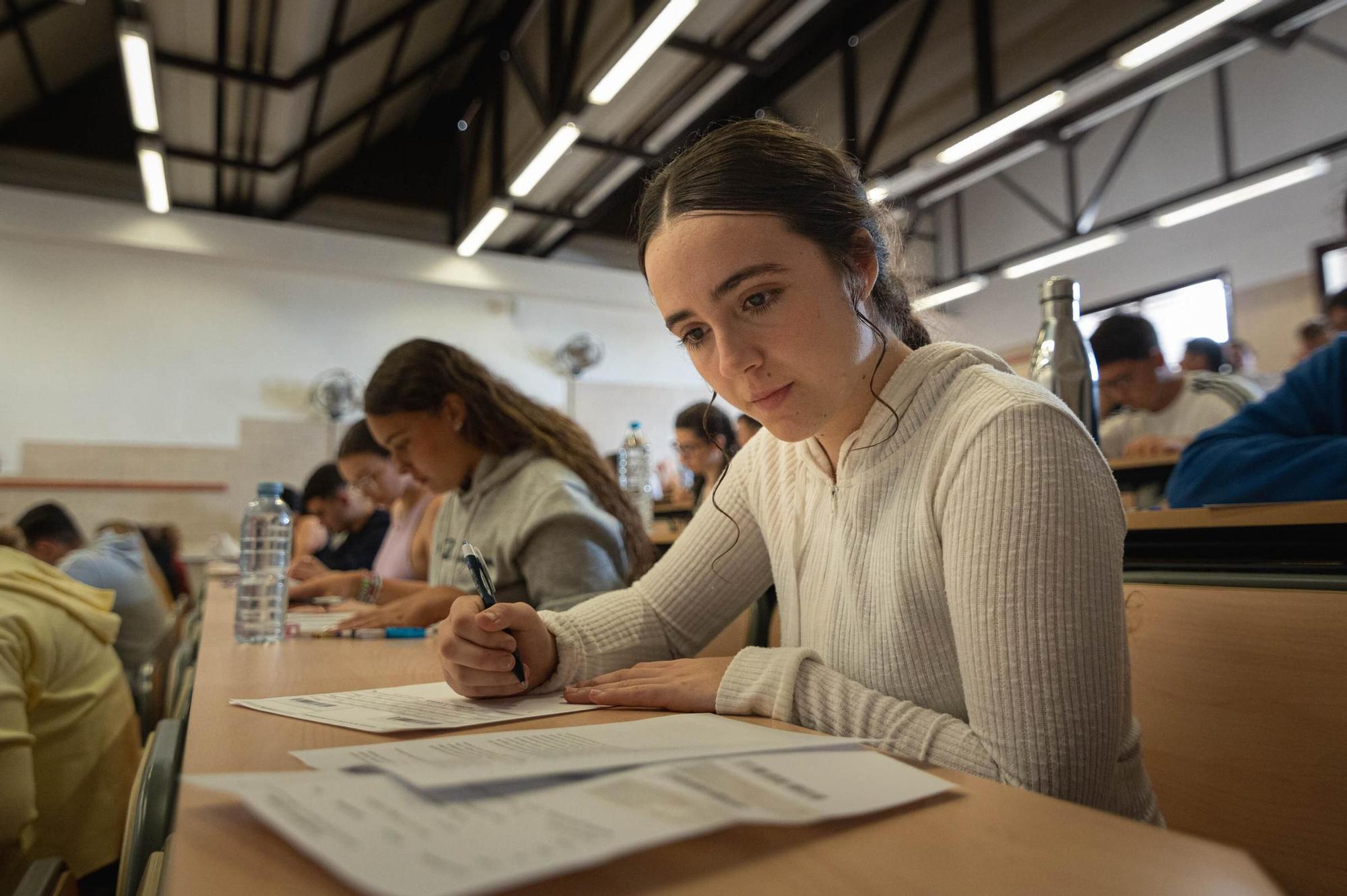 Primera jornada de la PAU 2025 en Tenerife