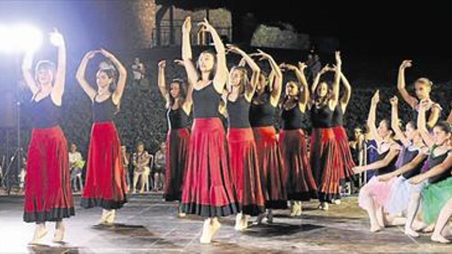 GRAN ÉXITO DEL BALLET JOVE EN EL CASTILLO DE ONDA