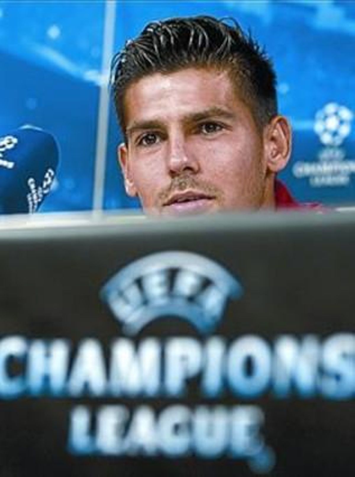 Establert 8 Nolito, ahir a Lisboa. Establert 8 Nolito, ahir a Lisboa.