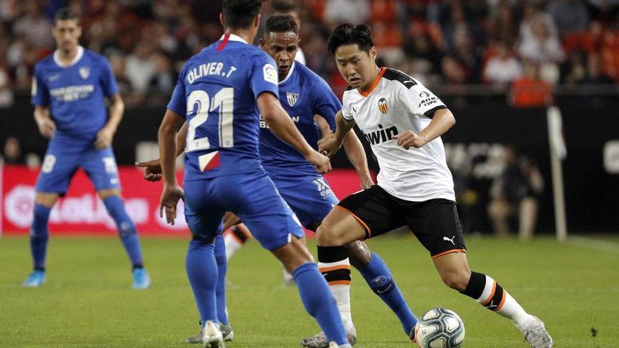 Valencia CF - Sevilla FC; en imágenes