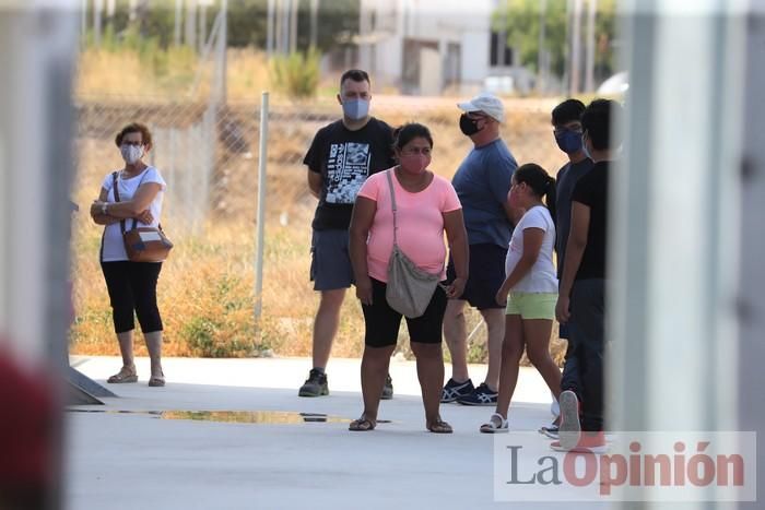 Totana protesta ante su vuelta a la fase 1