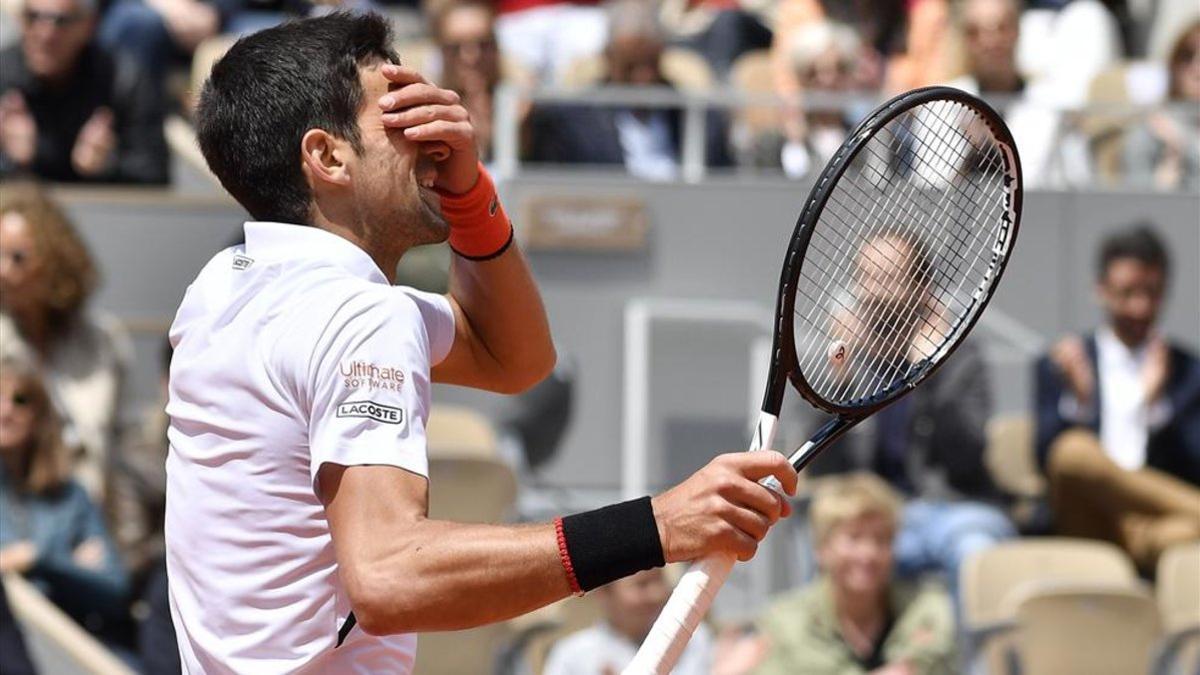 Djokovic no entendió las decisiones del juez de silla español