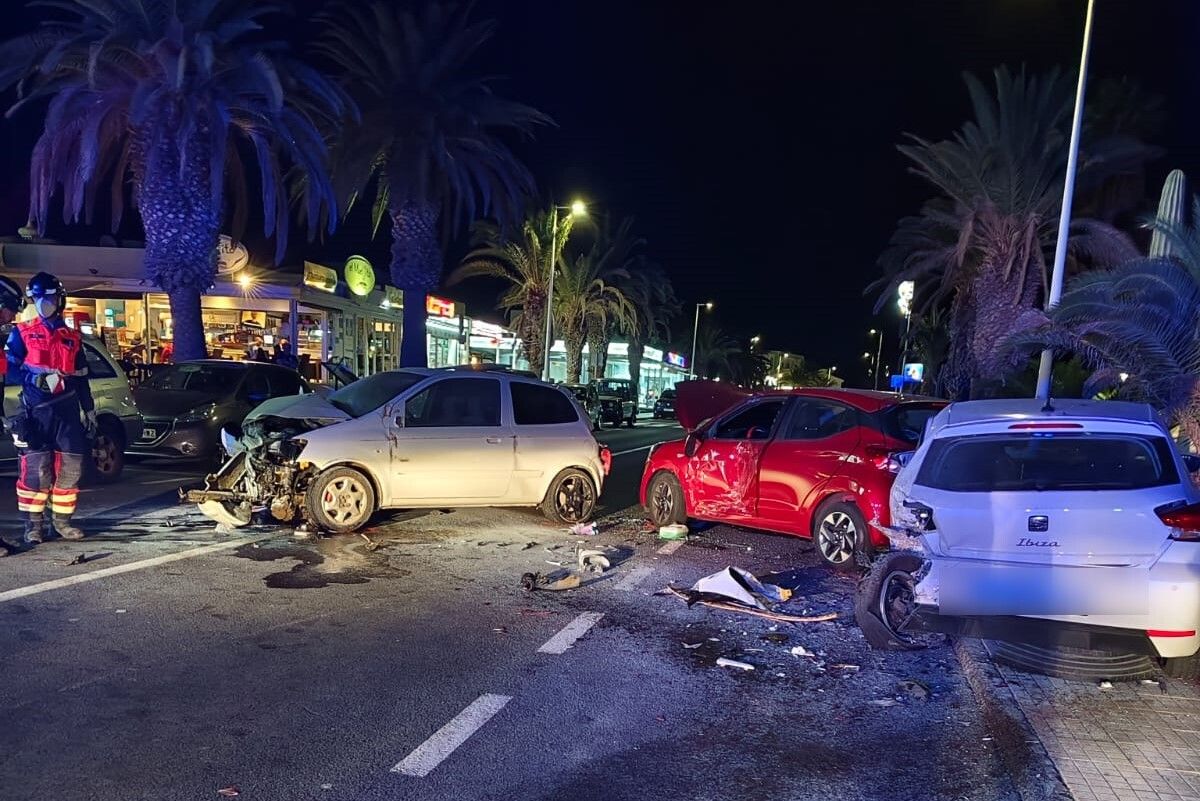 Impactantes imágenes tras el atropello en Costa Teguise (Lanzarote)