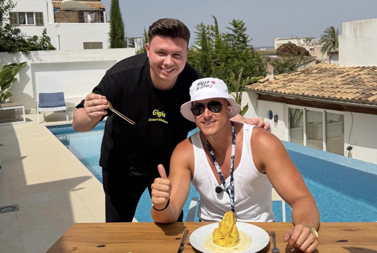 Ballermann-Sänger Calvin Kleinen ließ es sich sogar zweimal schmecken.