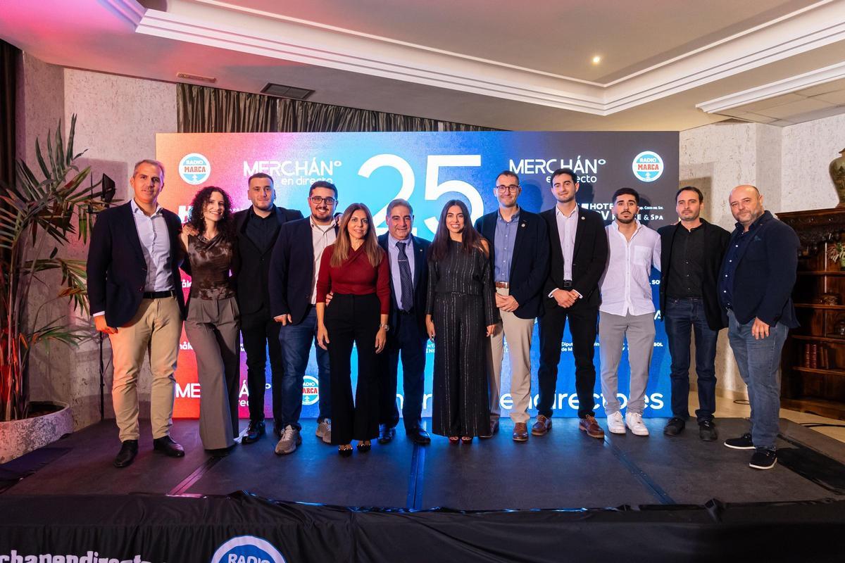 El equipo de Radio Marca Málaga al completo.