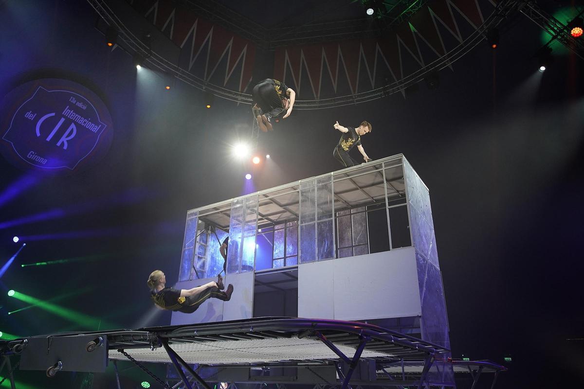 Les fotos dels assajos dels espectacles del Festival Internacional del Circ de Girona
