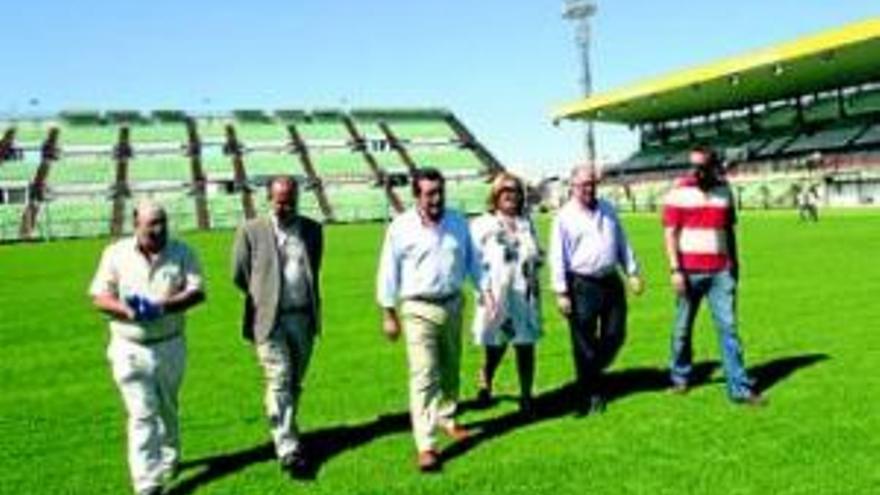 El Estadio Romano ya está listo para el partido España-Estonia