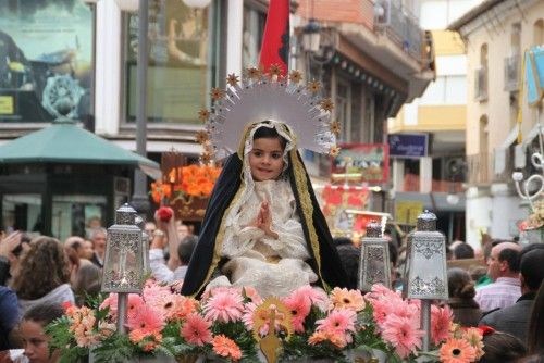 Procesión de papel en Lorca