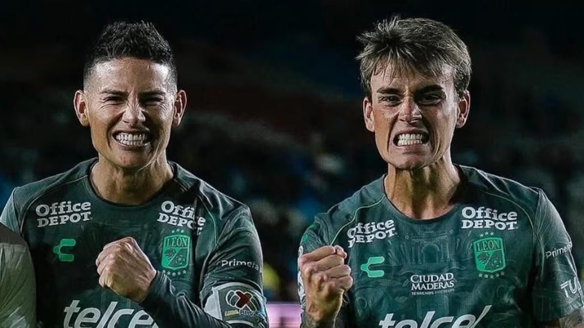 James Rodríguez y Dani Fonseca