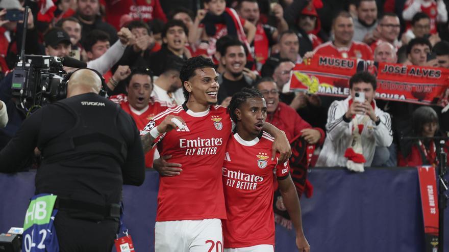 Richard Ríos aprovechó la ocasión para abrir la lata frente al Nápoles