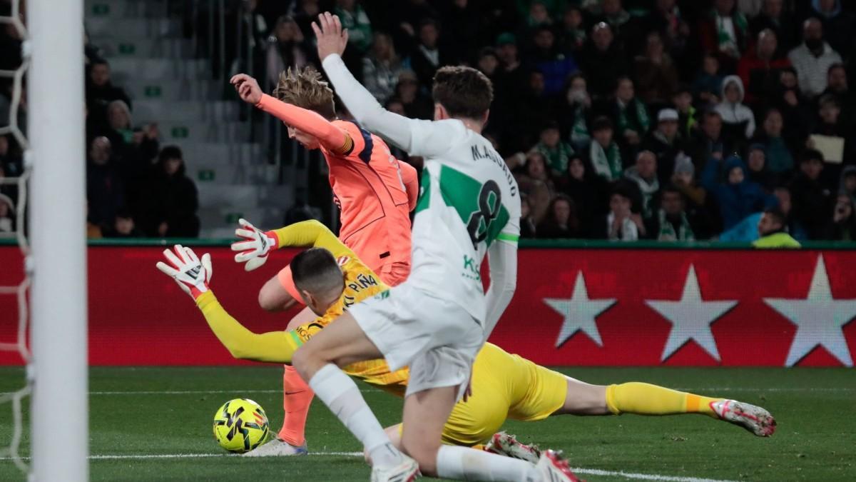 Así se inventó De Jong el 1-2 de Ferran