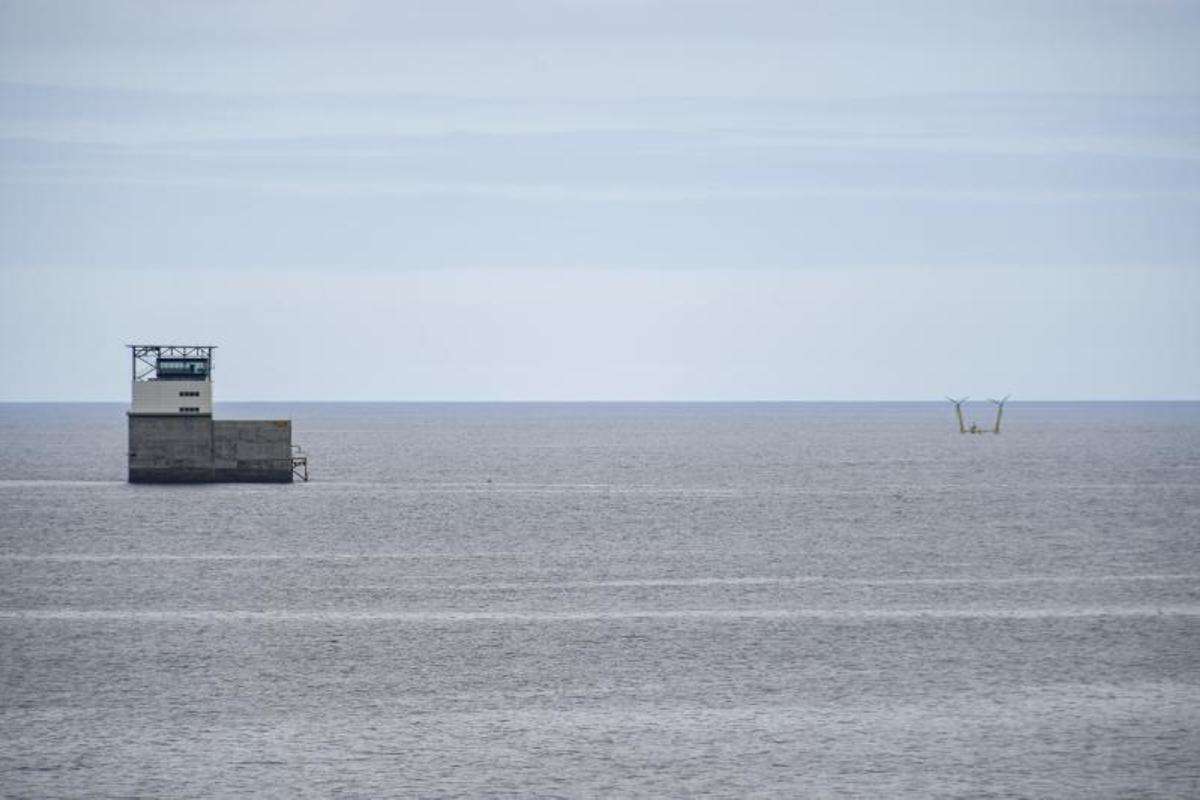 Prototipo de aereogenerador de dos cabezas