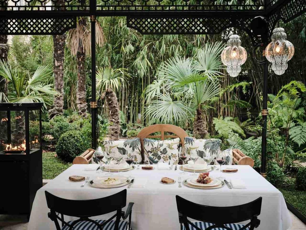 Terraza del Hotel Santo Mauro