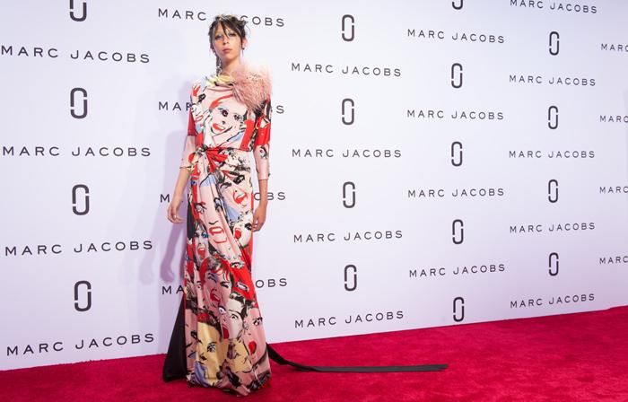 New York Fashion Week: Marc Jacobs, vestido estampado