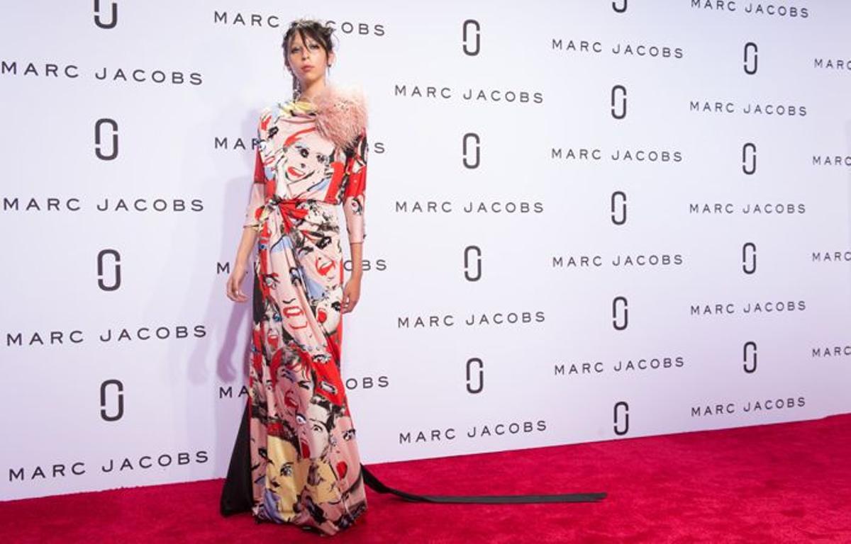 New York Fashion Week: Marc Jacobs, vestido estampado