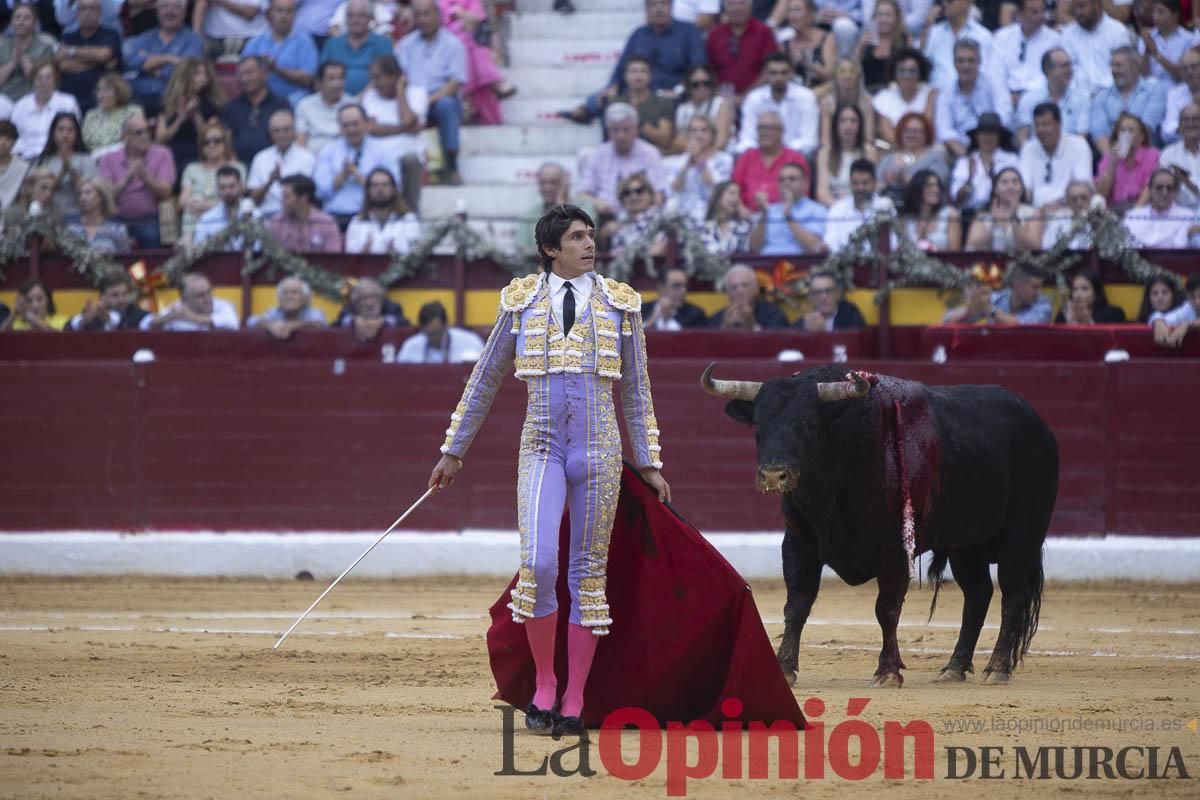 Cuarta corrida en la Feria Taurina de Murcia (Castella, Manzanares y Ureña)