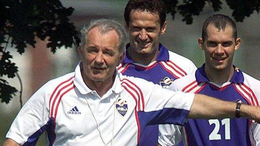 Vujadin Boskov, en el año 2000 con Yugoslavia.