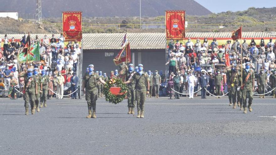 Despedida a militares que parten a Beirut en misión de Paz