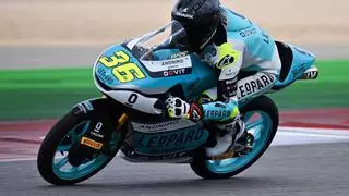 Ángel Piqueras es el mejor en mojado de la Moto3 en Motegi e Iván Ortolá el más rápido