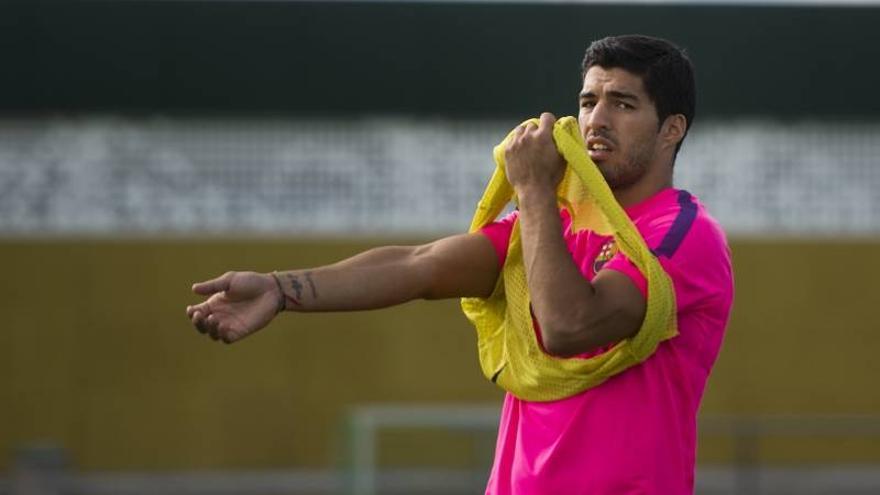 Luis Suárez comienza a entrenarse con el Barça