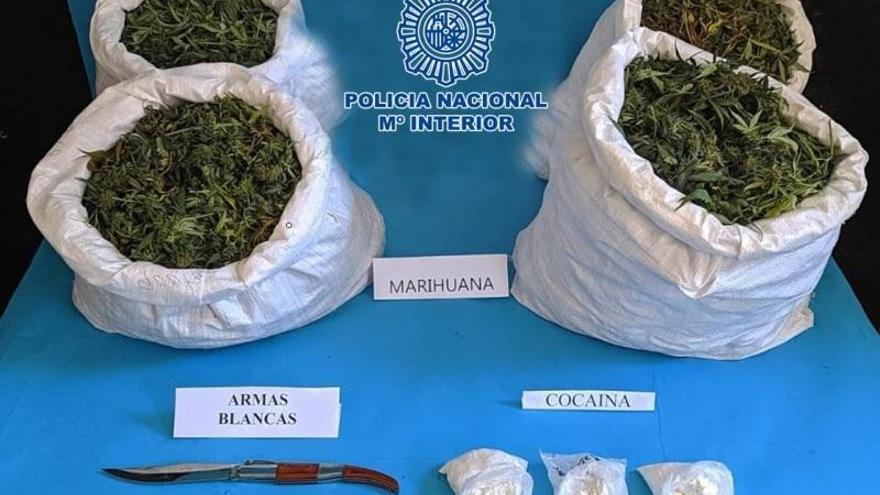A prisión un detenido por traficar con cocaína y marihuana en Córdoba