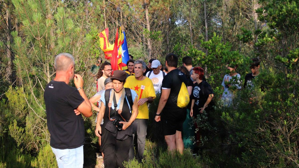 Protesta antimonàrquica a Caldes que acaba amb corredisses amb els Mossos