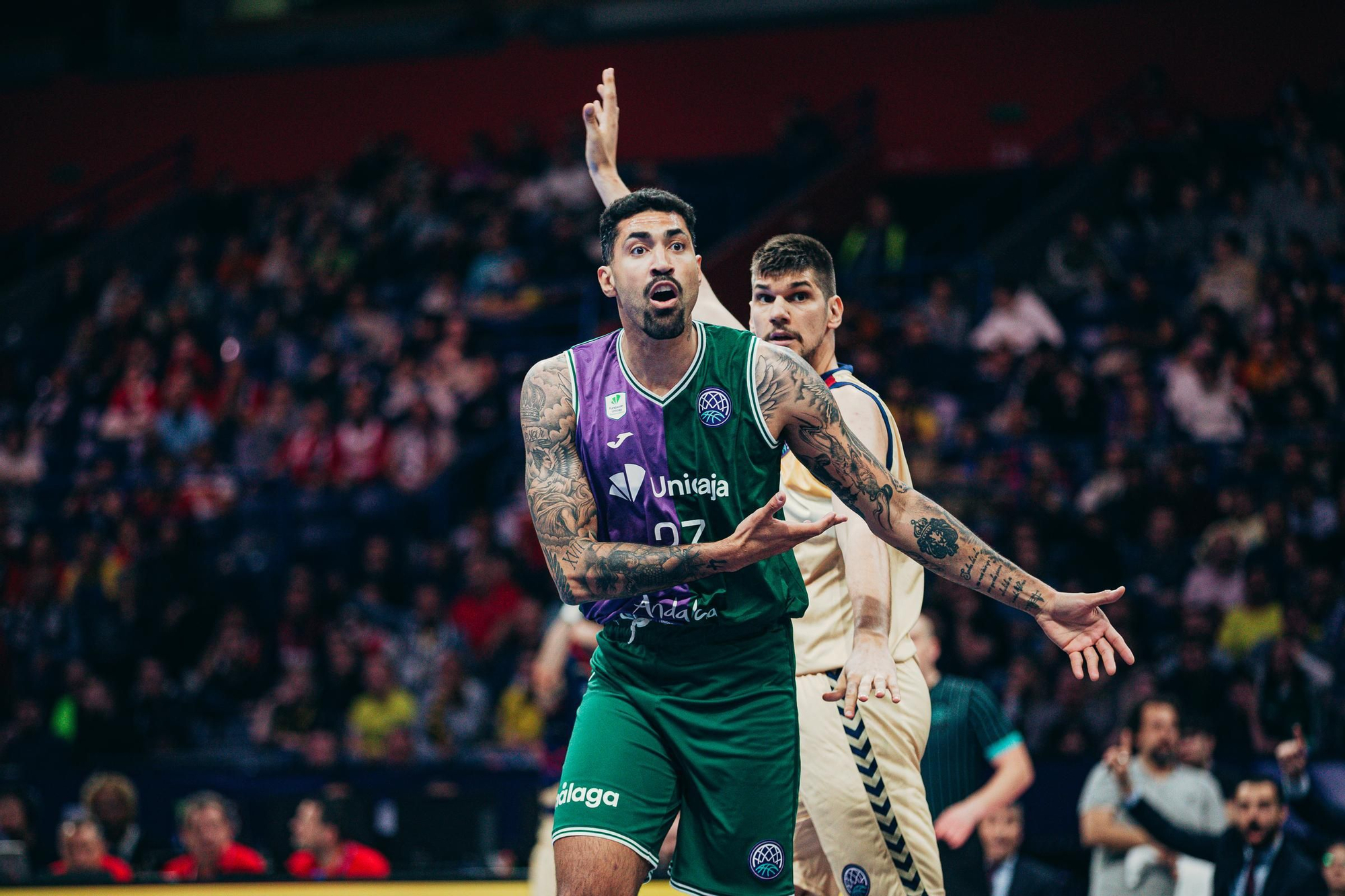 El UCAM Murcia - Unicaja de la Final Four de la BCL, en fotos