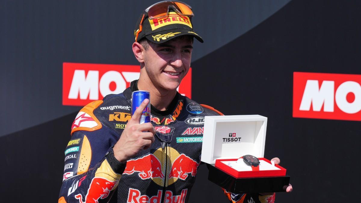 Rueda, del Red Bull KTM Ajo celebra su pole
