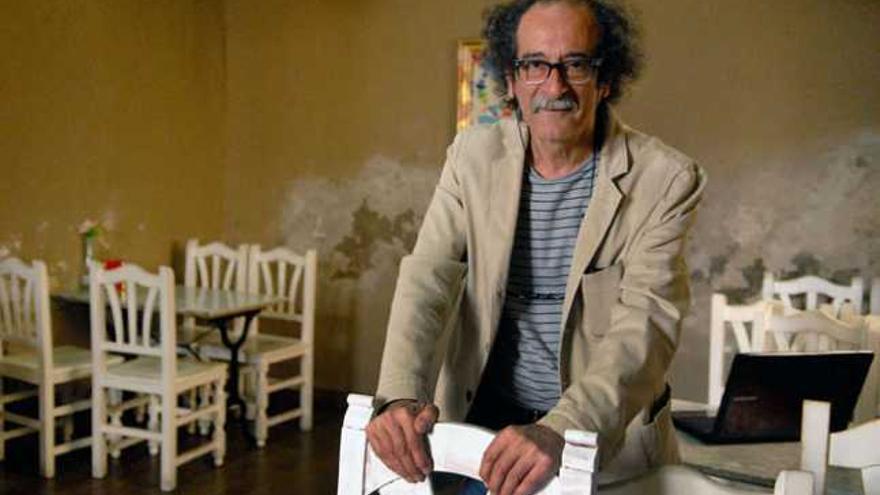 El escritor soriano, pero afincado en Gran Canaria, Carlos Álvarez. | santi blanco