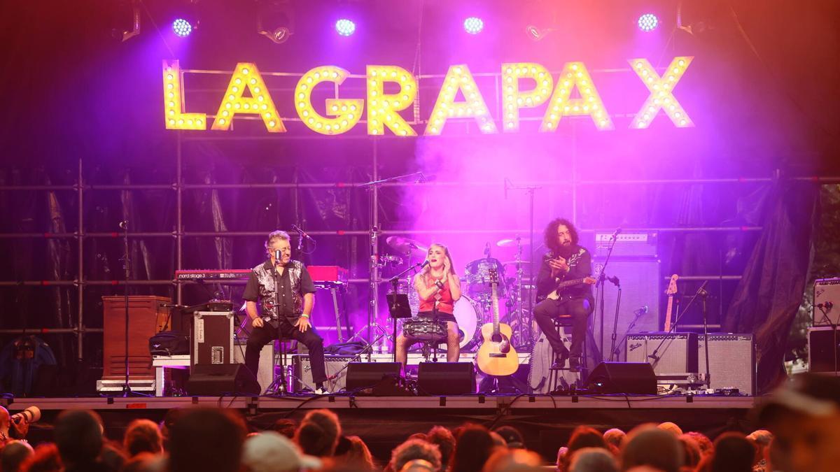 Ambiente en el festival de La Grapa el año pasado.