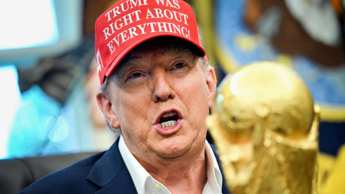 A Trump le gusta estar presente en los grandes acontecimientos deportivos y la Ryder lo es