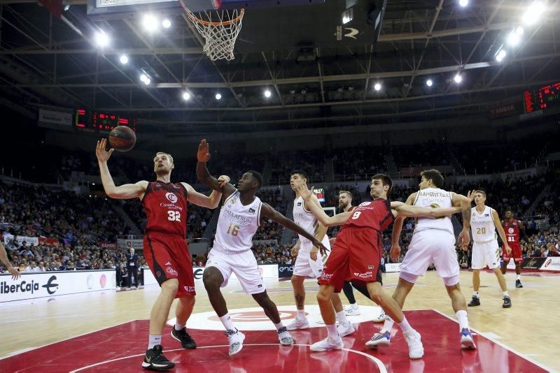 Partido del Casademont contra el Real Madrid