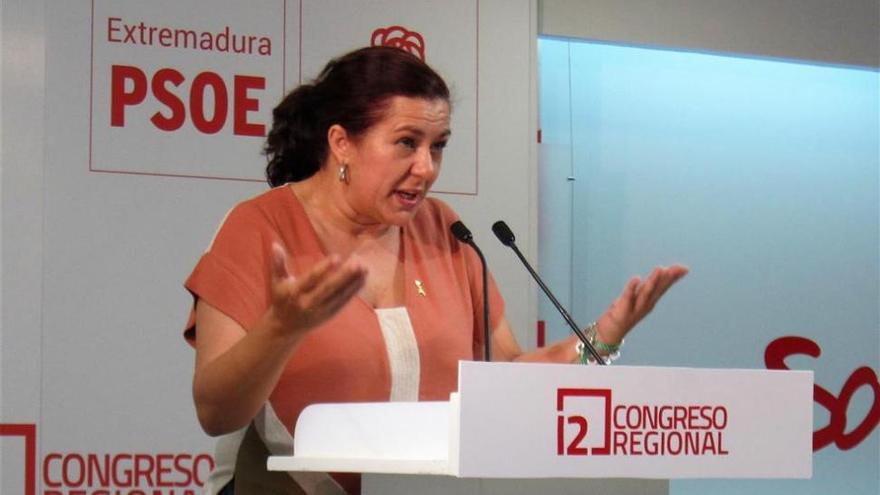Eva Pérez (PSOE) aboga por listas de integración en el congreso extremeño