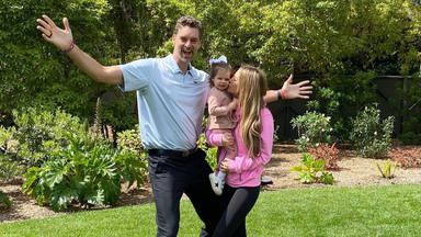 Pau Gasol y su familia