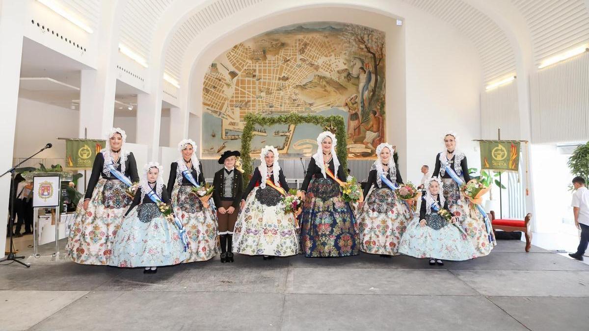 Proclamación de las bellezas y damas de 2025, que ahora se despiden