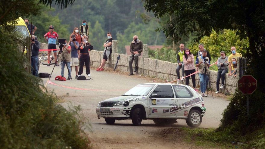 Una maniobra en una curva de un piloto de la primera edición. | // NOÉ PARGA