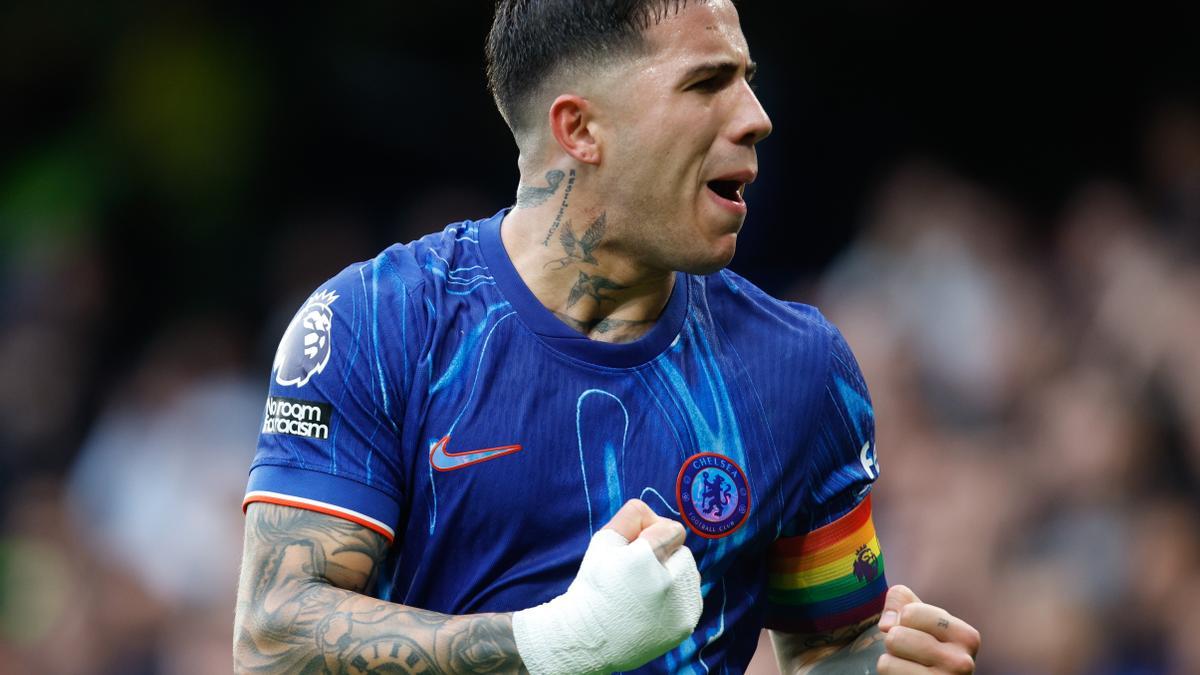 Copenhague - Chelsea: El gol de Enzo Fernández