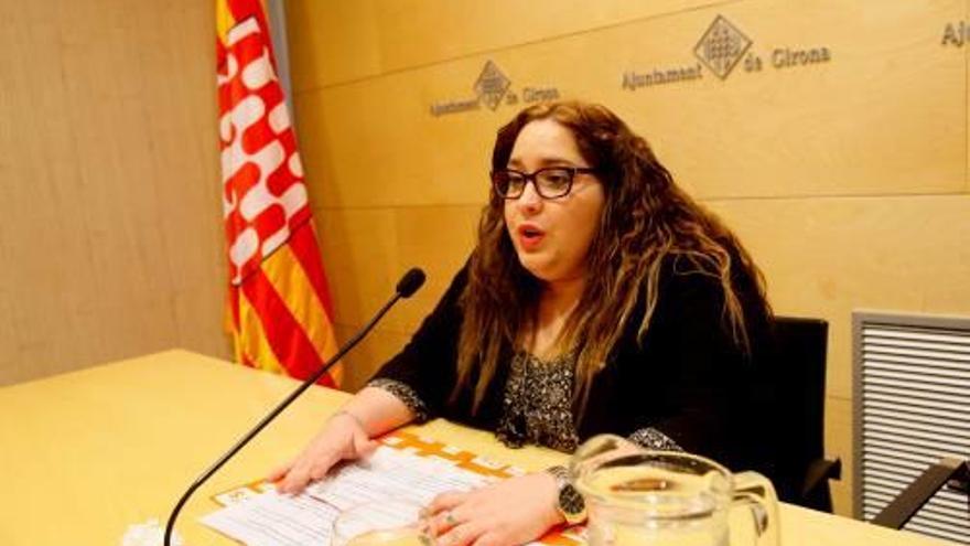 La portaveu de C&#039;s a Girona, Míriam Pujola, en imatge d&#039;arxiu.