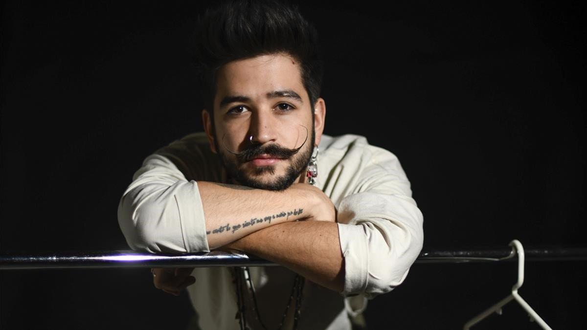 El cantante colombiano Camilo, el 27 de noviembre del 2020 en Barcelona.