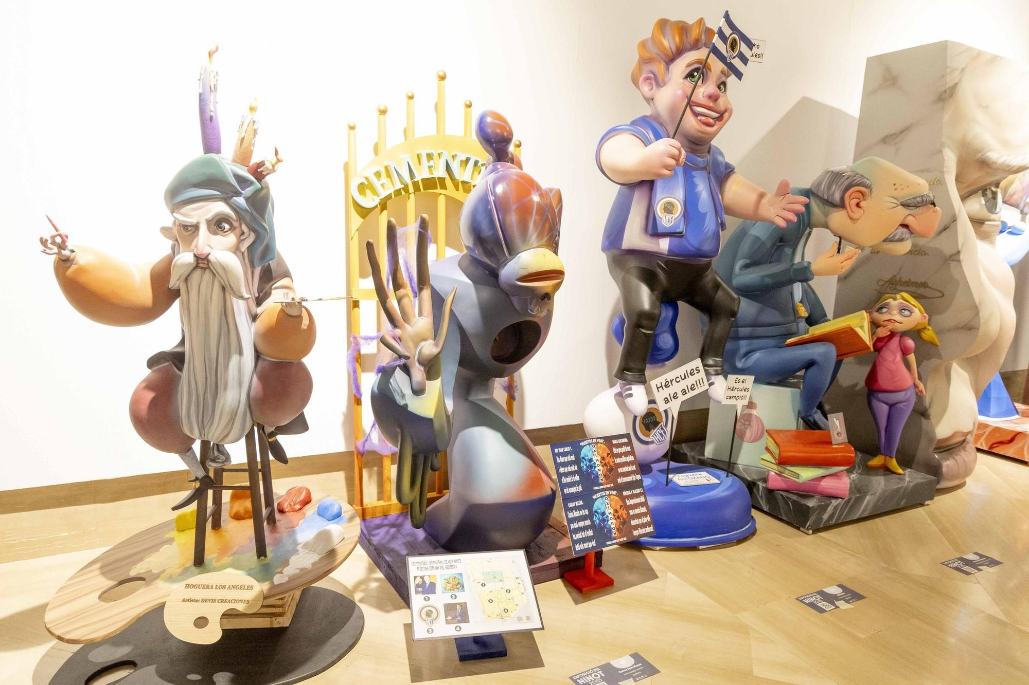 La exposición del Ninot, un homenaje a Pedro Luis Sirvent