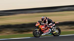 Pedro Acosta en el GP de Australia de Moto2