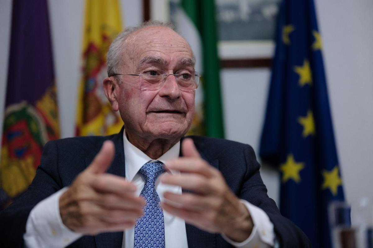 De la Torre, durante la entrevista