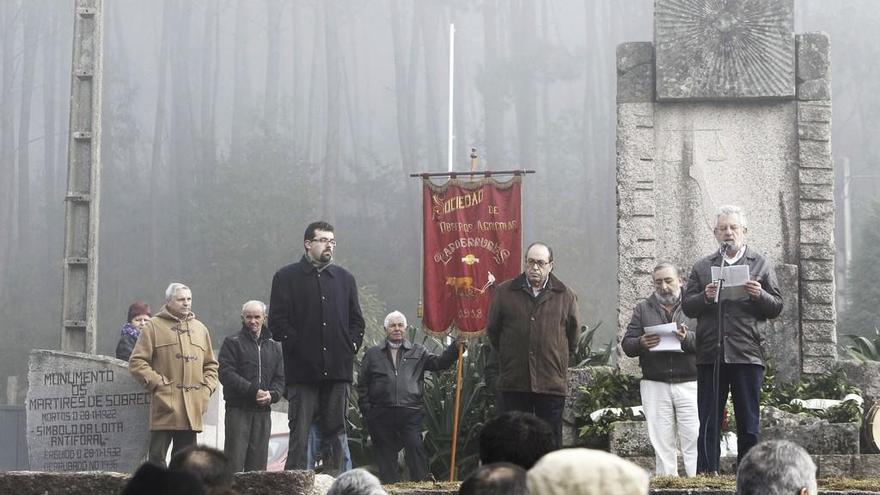 Uno de los actos conmemorativos, en 2010. // José Lores