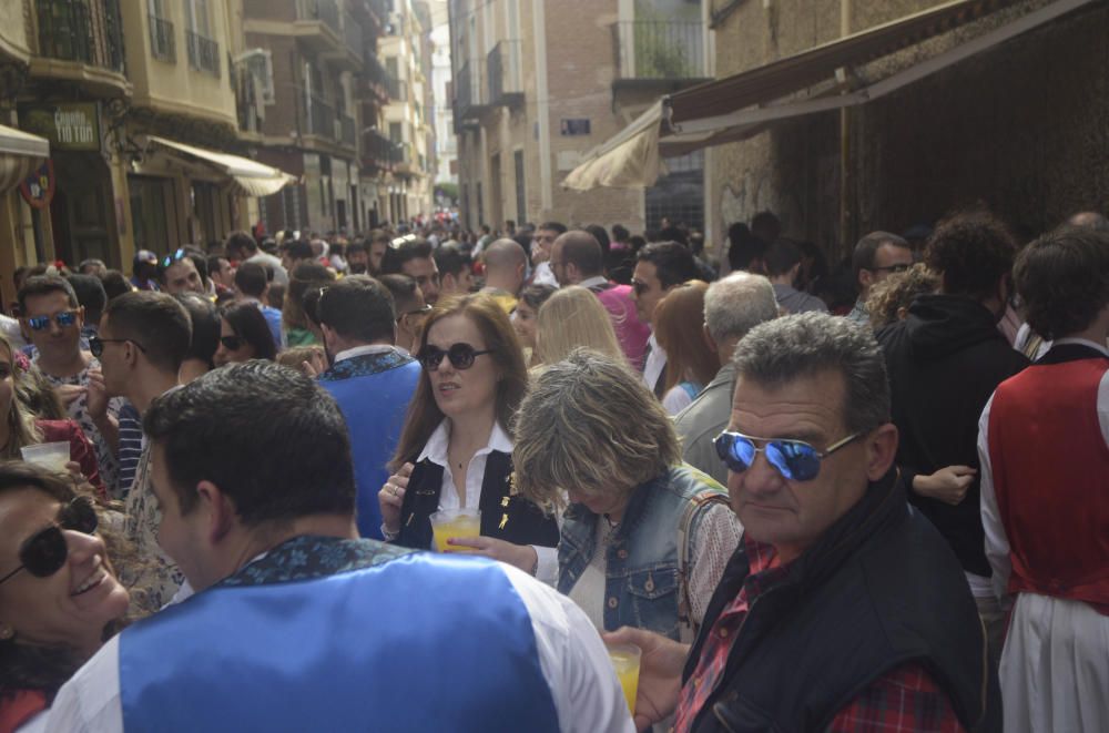 Ambiente en las tascas en el Bando de la Huerta