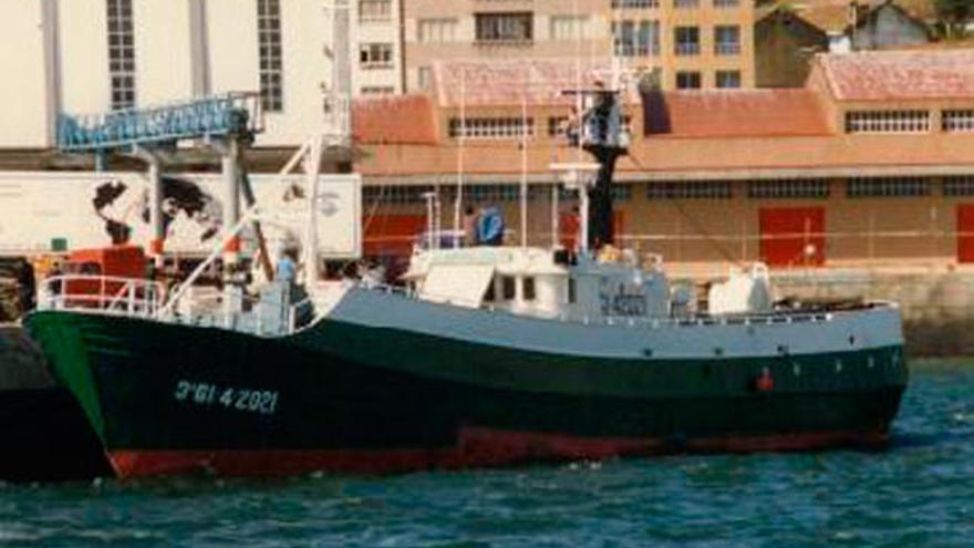 El buque con base en Ribeira, O Genita. // Magrama