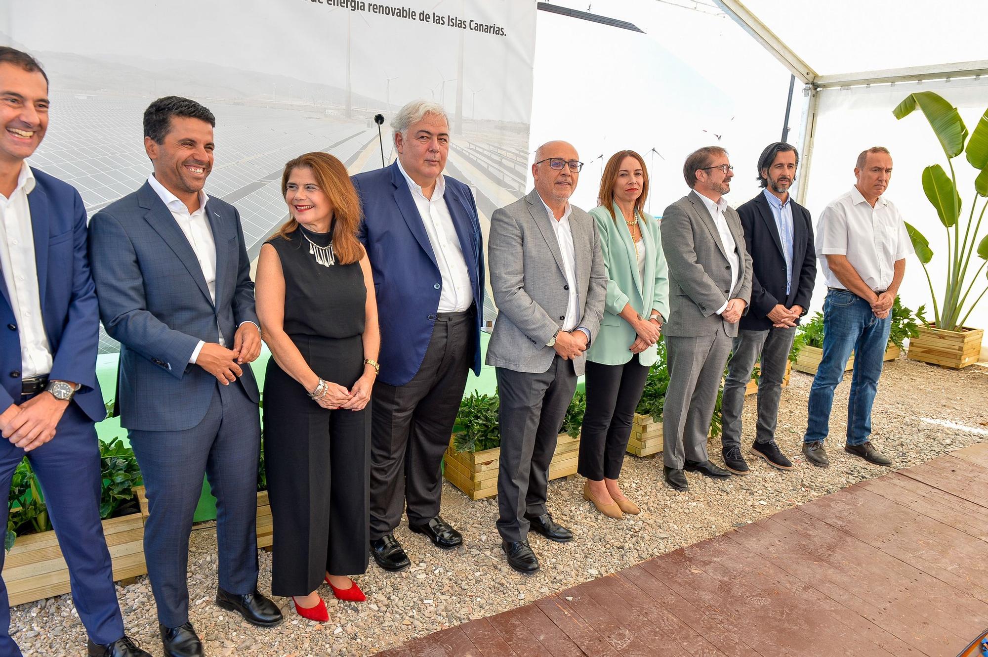 Inauguración del mayor complejo de generación de energía renovable de Canarias