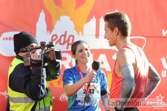 Ambiente de la Maratón de Murcia