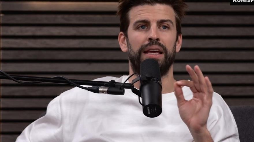 Gerard Piqué en el canal de Twitch &#039;Kings League&#039;.